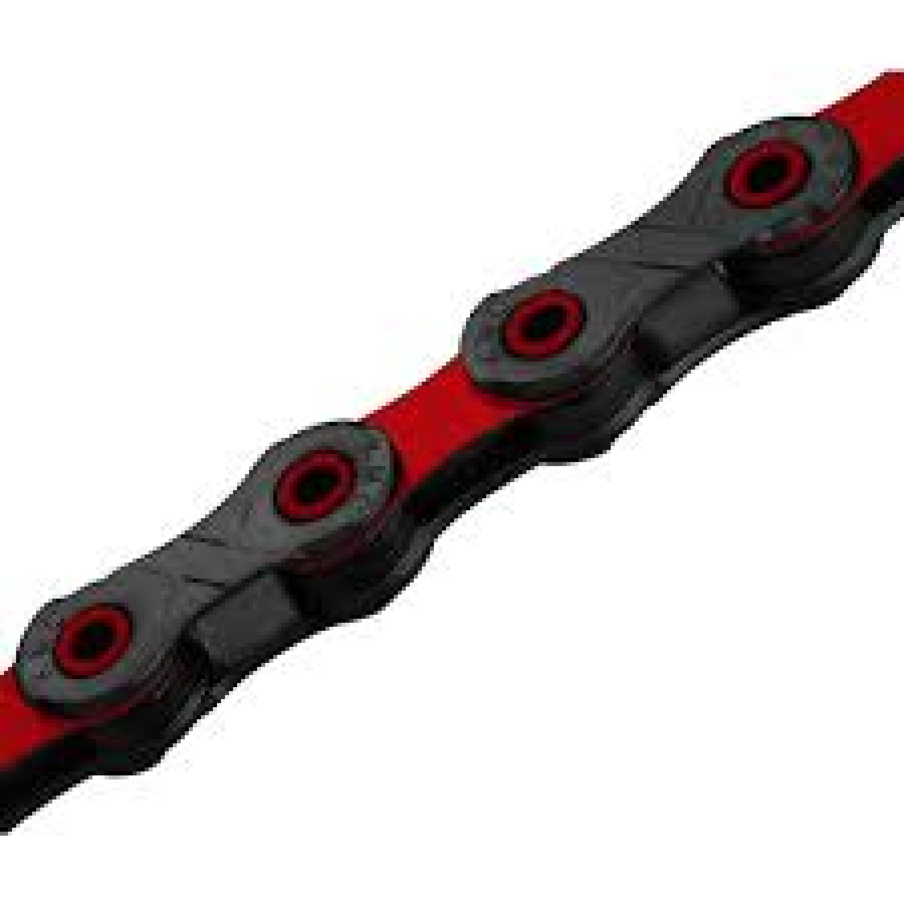 KMC Kette, X12 DLC, black/red, 126 Glieder